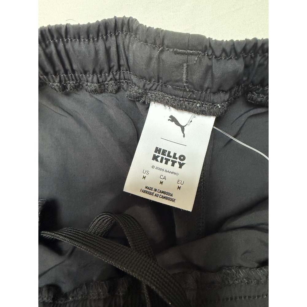 Puma x Hello Kitty Black Convertible Maxi Skirt Relaxed Fit Women Medium New - Picture 7 of 9